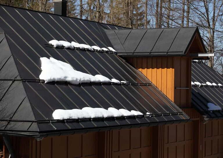 London Eco Metal Can Ice & Snow Damage Your Metal Roof